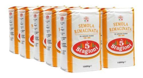 Imagem de Farinha Le 5 Stagioni Semola Rimacinata 1kg 10 un Atacado