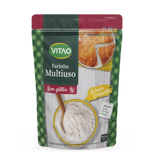 Imagem de Farinha Mix Multiuso Sem Gluten 500g - Vitao