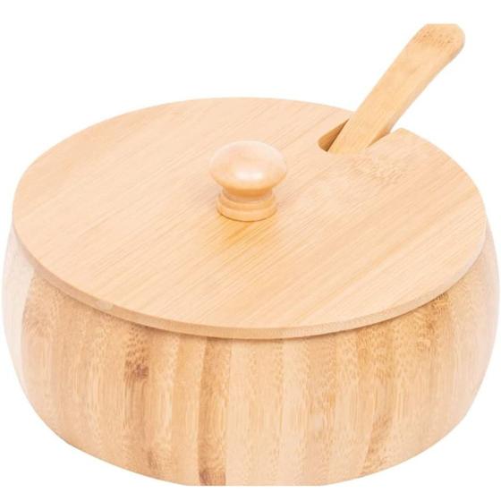 Imagem de Farinheira Com Tampa E Colher de Bambu