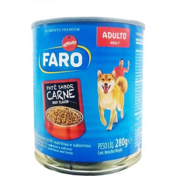 Imagem de Faro Lata Adultos Carne - 280 Gr - AFFINITY PET CARE