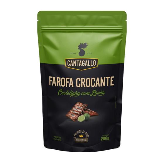 Imagem de Farofa Crocante Cantagallo Sabor Costelinha Com Limao
