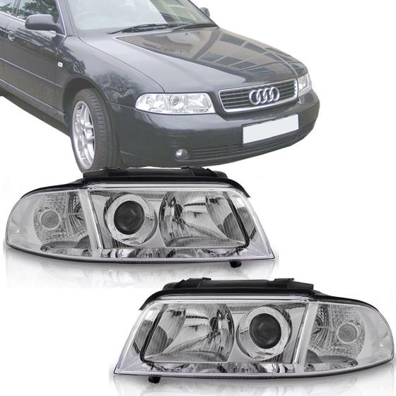 Imagem de Farol Audi A4 1999 2000 2001 2002 2003 2004 99 01 02 03 04