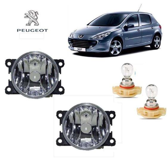 Imagem de Farol  Auxiliar  Arteb  Peugeot 307 2012 H16 Par