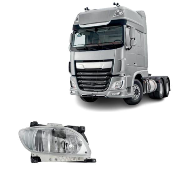 Imagem de Farol Auxiliar Caminhão Daf X F/cf 2020 2021 2022 2023 Lado Esquerdo