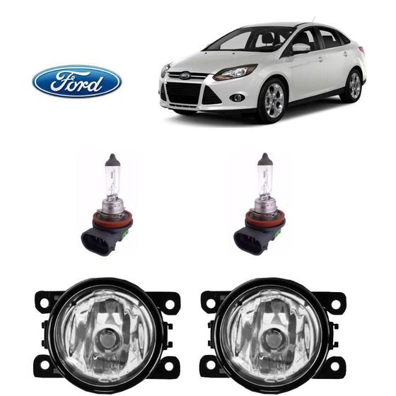 Imagem de Farol Auxiliar Ford Focus 2012 Com Lâmpada H11 Par