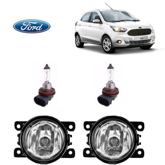 Imagem de Farol Auxiliar Ford Ka 2018 Lâmpada H11 Par