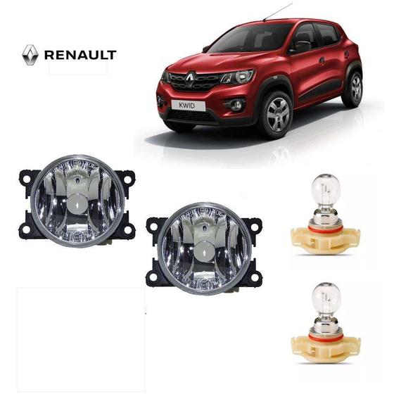 Imagem de Farol Auxiliar Kwid 2016 Lâmp H16 Par