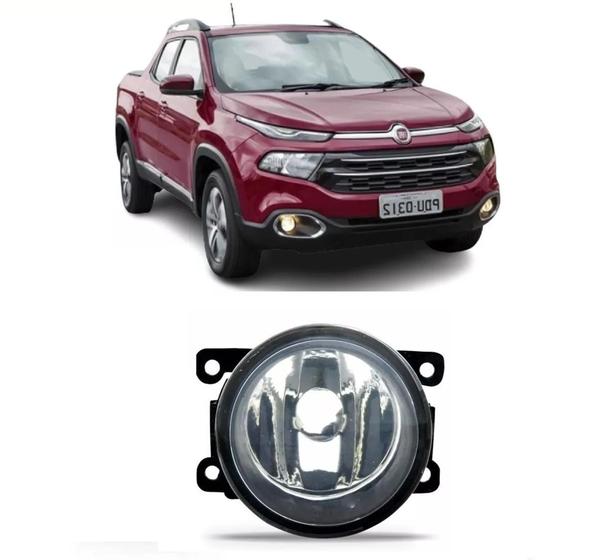 Imagem de Farol Auxiliar Lado Direito Toro 2016 até 2021 com Lâmpada h8 Halógena