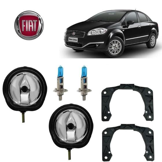 Imagem de Farol Auxiliar Linea Absolute 2016 Com Super Branca Par