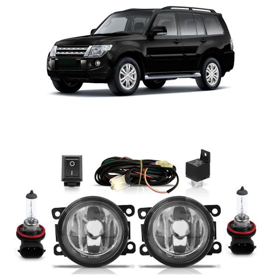 Imagem de Farol Auxiliar Mitsubishi Pajero Full 07/13 Completo + Halógenas