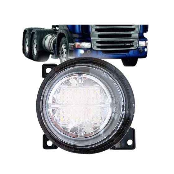 Imagem de Farol Auxiliar Neblina LED Compatível Scania Série 5 PGR LD