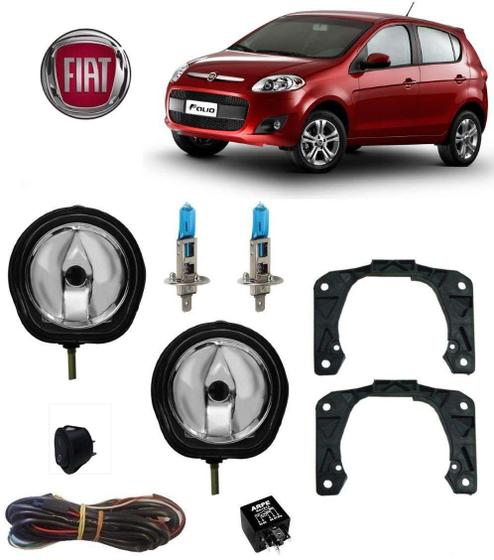 Imagem de Farol Auxiliar Palio G3 2016 Com Lâmpada Kit