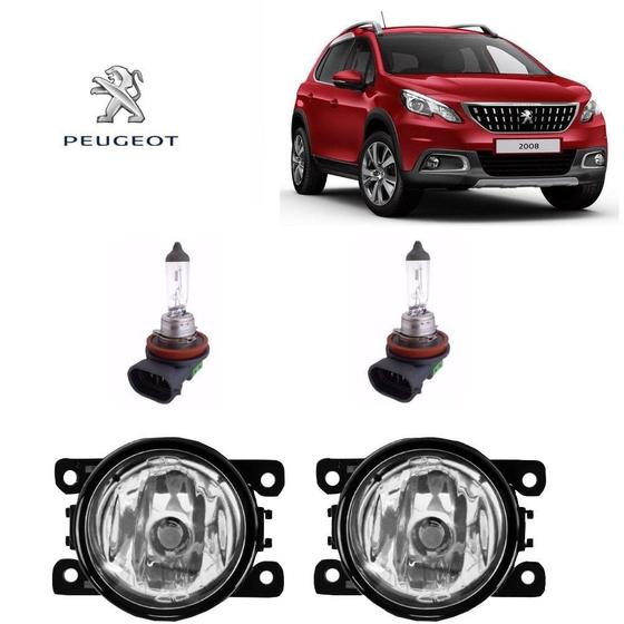 Imagem de Farol Auxiliar Peugeot 2008 2015   Lâmpada H11 Par