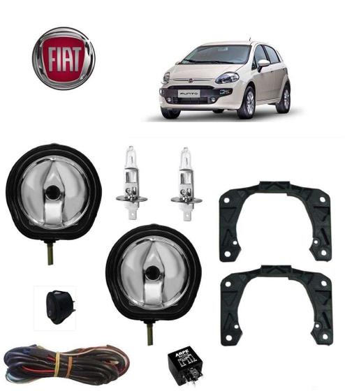 Imagem de Farol Auxiliar Punto Essence 2017 Com Lâmpada Kit