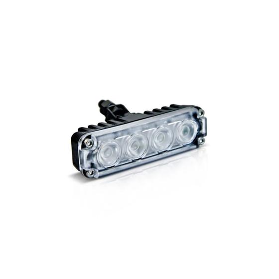 Imagem de Farol Auxiliar Slim Alumínio 4 LEDs 4W 12/24V Branco - Unitário