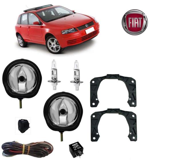Imagem de Farol Auxiliar Stilo Sporting 2010 Com Lâmpada Kit