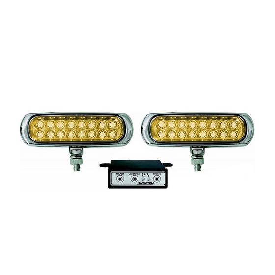 Farol Auxiliar UNIV KIT SLIM 16 LEDS PTO 12V AMARELO Menor preço em Farol Auxiliar UNIV KIT SLIM 16 LEDS PTO 12V AMARELO