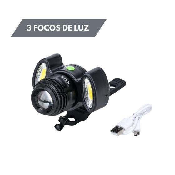 Imagem de Farol Bike Ciclismo Profissional Ajuste De Foco Resistente