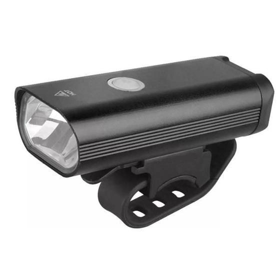 Imagem de Farol Bike Lanterna 400 Lumens Usb Recarregavel Preto