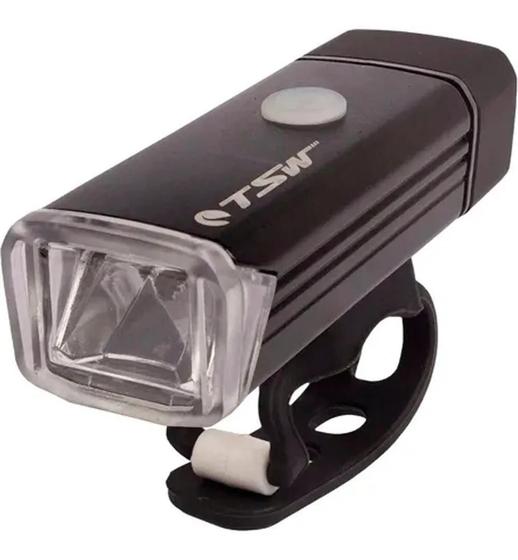 Imagem de Farol Bike Tsw 180 Lumens Sinalizador Lanterna Led Preto