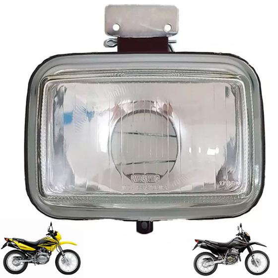 Imagem de Farol Bloco Optico Xr 250 Tornado Nxr Bros 150 2001 Á 2008 Original Honda