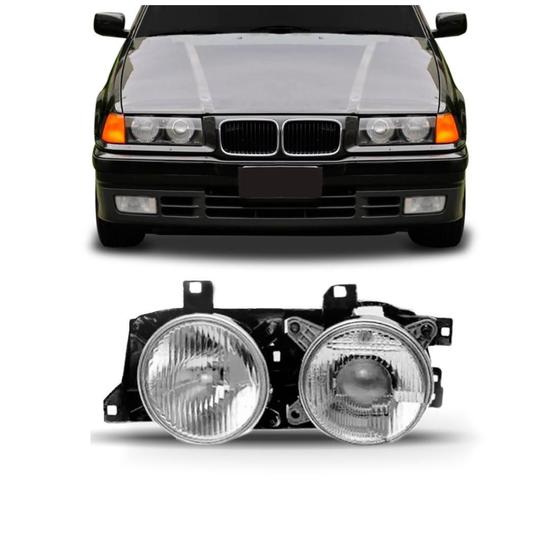 Imagem de Farol Bmw Serie 5 1988 1989 1990 1991 92 1993 1994