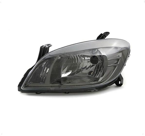 Imagem de Farol chevrolet celta 2006 em diante lado direito com moldura dark chrome arteb