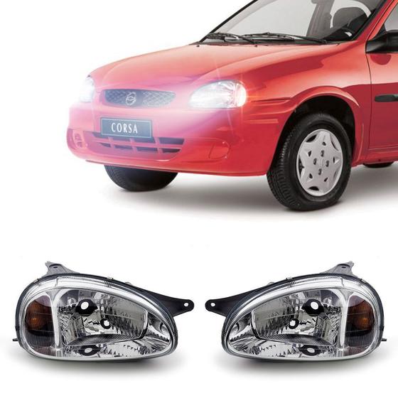 Farol Chevrolet Corsa Hatch 1994 a 2002 Arteb Principal Lente ...