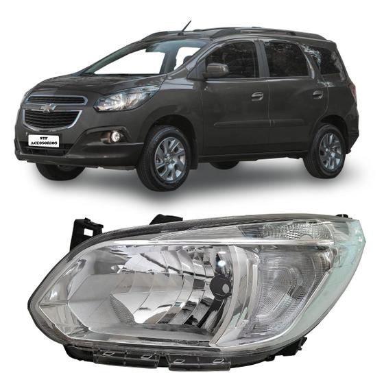 Imagem de Farol Chevrolet Spin 2012 2013 2014 2015 2016 2017 Le