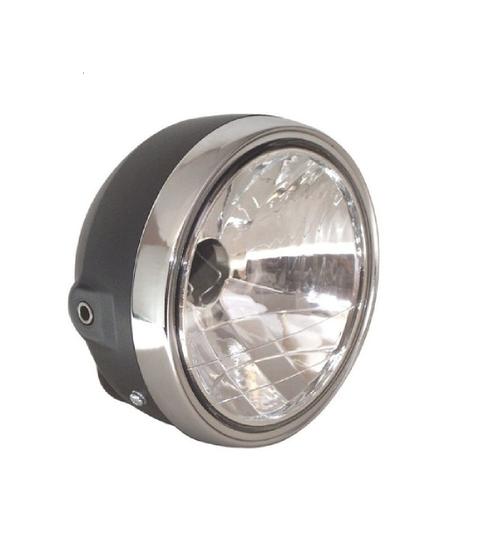 Imagem de Farol completo c/lampada cbx250 twister 2002-08 aro cromado