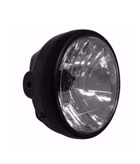 Imagem de Farol Completo Titan 125 Fan 125 Aro Preto Projeção