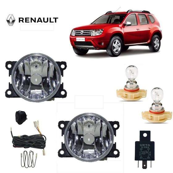 Imagem de Farol de Milha Arteb  Duster 2019 H16 Kit