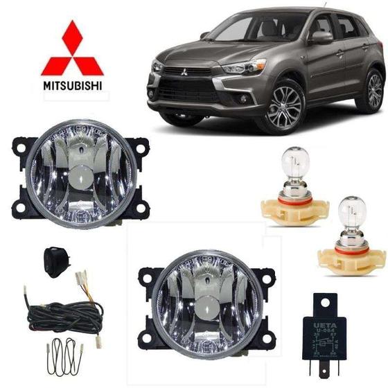 Imagem de Farol de Milha Arteb  Mitsubishi Asx 2016 H16 Kit