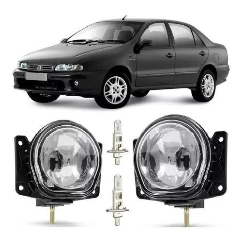 Imagem de Farol De Milha Fiat Marea 1998 1999 2000 2001 2002 2003 2004 2005 2006 2007 + Lâmpada