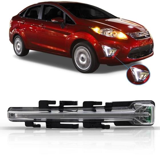 Imagem de Farol De Milha Ford New Fiesta Mexicano 2011 12 2013 Led Ld