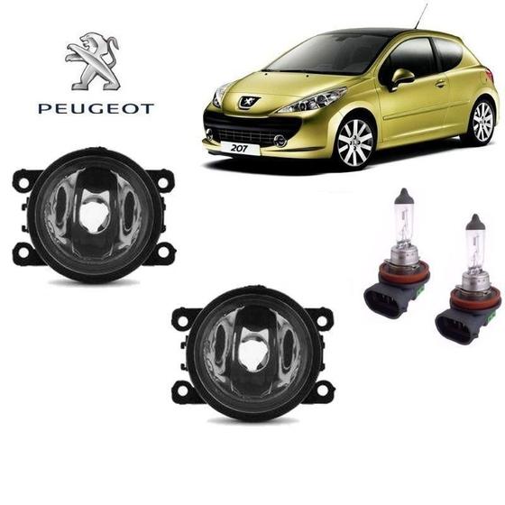 Imagem de Farol de Milha Importado Peugeot 207 2006 a 2013 H11 Par