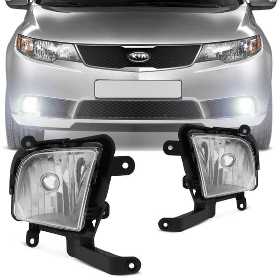 Imagem de Farol de Milha Kia Cerato 2009 2010 2011 2012 Auxiliar Neblina