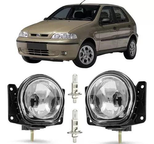 Farol De Milha Palio G2 2001 2002 2003 2004 2005 2006 + Lâmpada ...