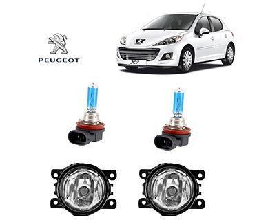 Imagem de Farol de Milha Peugeot 207 2007  H11 Super Branca Par