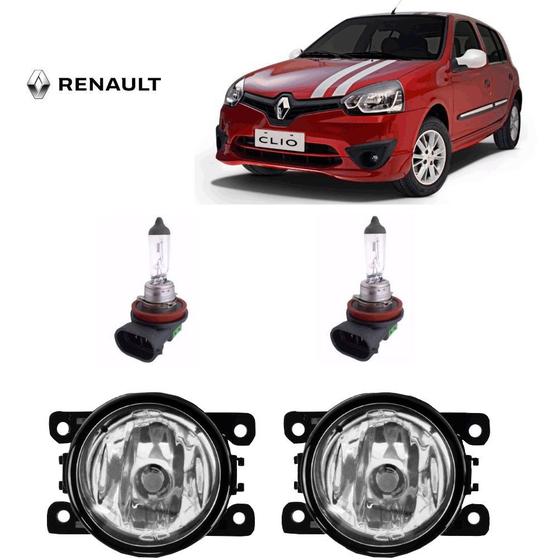 Imagem de Farol de Milha Renault Clio 2015 Com Lâmpada Par