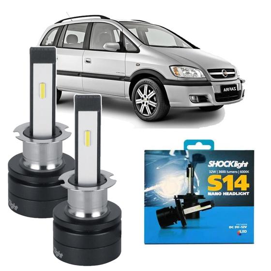 Imagem de Farol de Milha Super Led Nano S14 H3 6K GM Zafira 2001/2012