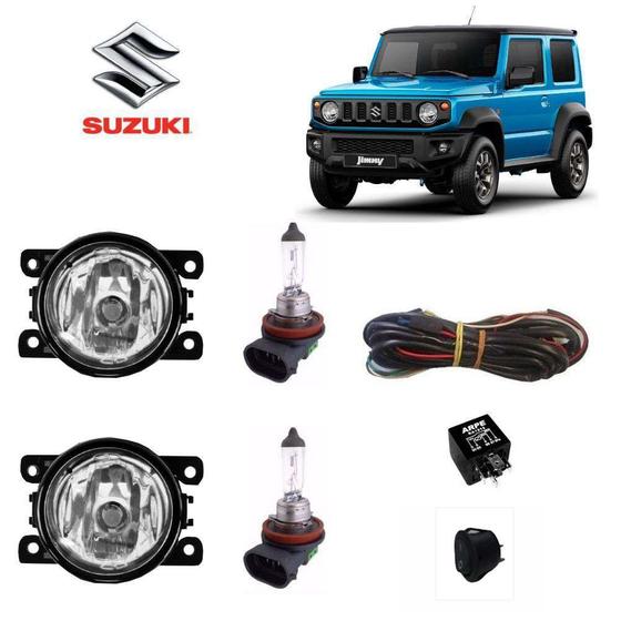 Imagem de Farol de Milha Suzuki Jimmy 2013 Com Lâmpada H11 Kit