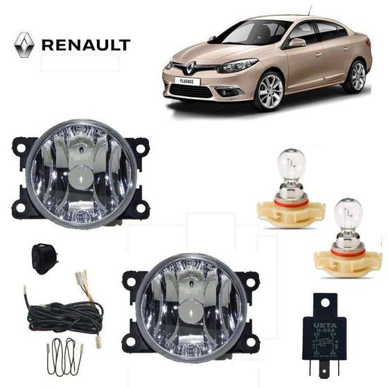 Imagem de Farol de Neblina Arteb  Fluence 2016 H16 Kit