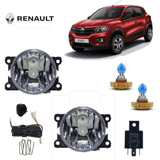 Imagem de Farol de Neblina Arteb  Kwid 2017 H16 Kit