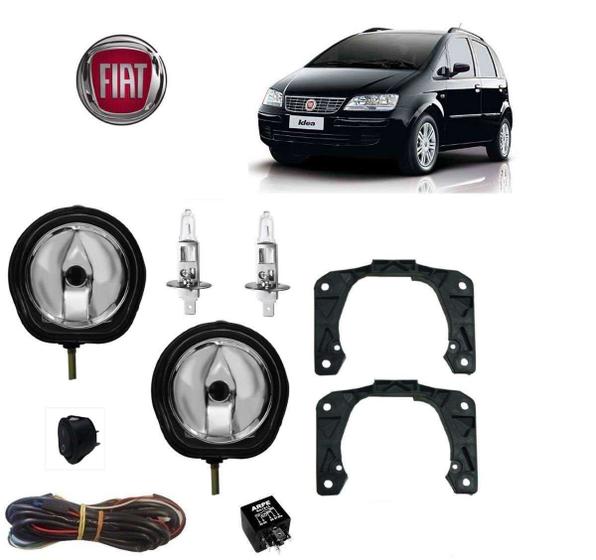 Imagem de Farol de Neblina Idea HLX 2007 Com Lâmpada Kit