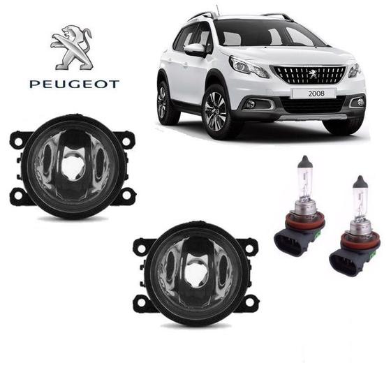 Imagem de Farol de Neblina Importado Peugeot 2008 2018 H11 Par