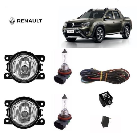 Imagem de Farol de Neblina Oroch 2019 Com Lâmpada H11 Kit