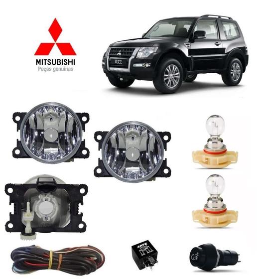 Imagem de Farol de Neblina Pajero Full 2011 Original Lâmpada Kit