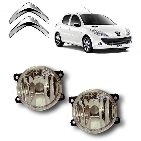 Imagem de Farol de Neblina Peugeot 207 Hatch XR 2P 2011 ARTEB Par