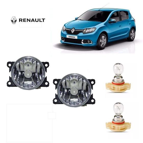 Imagem de Farol de Neblina Sandero 2014 Arteb Com Lamp H16 Par